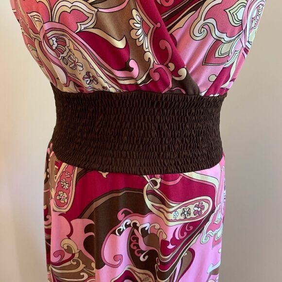 Rabbit Rabbit Rabbit Surplice Paisley Dress Sz 12 - Picture 4 of 7